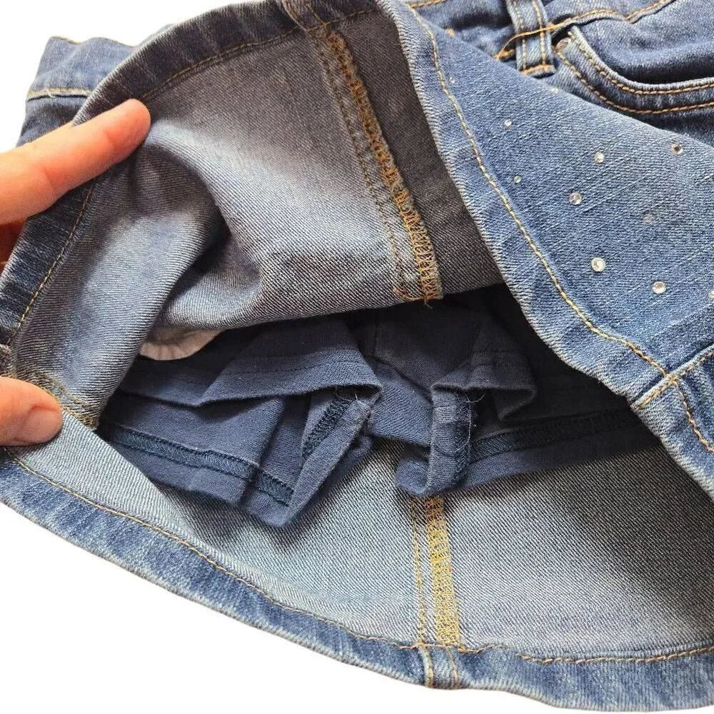 Children's Place denim skort 6
